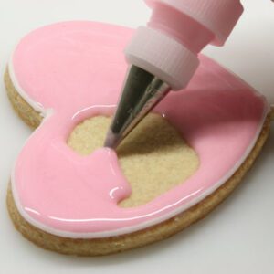 How to flood cookies with royal icing