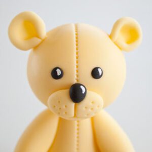 How to make a teddy bear cake topper part 1