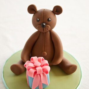 How to make a teddy bear cake topper part 2