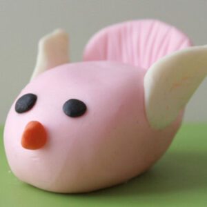 How to make a fondant birdie