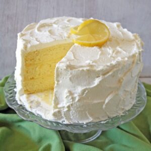 Lemon Chiffon Cake Feature