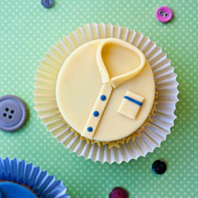 how to make shirt cupcakes