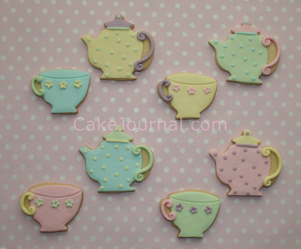 tea party cookies