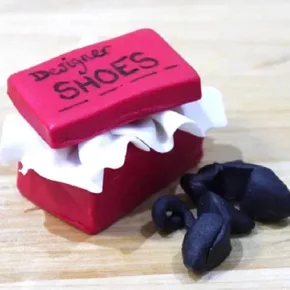 Shoe Box Cake Decoration