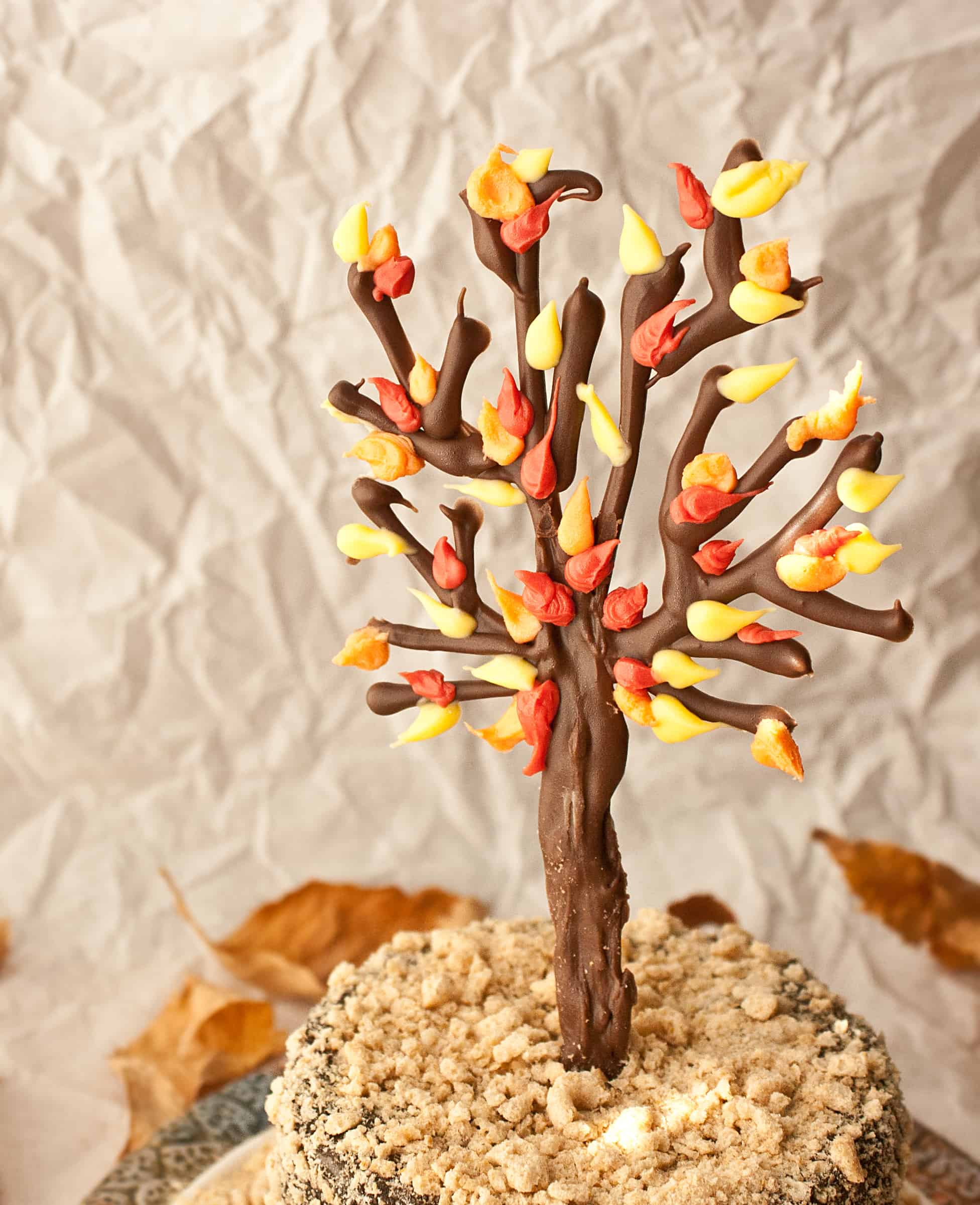 chocolate fall tree