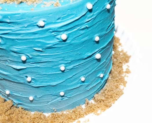 Birthday Ocean Beach-themed Birthday Cake/Cupcakes by InkArtWriter on  DeviantArt