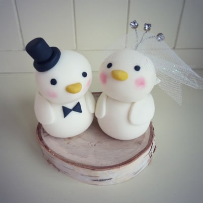 How To Make A Love Birds Wedding Cake Topper