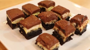 Cadbury Egg Brownies