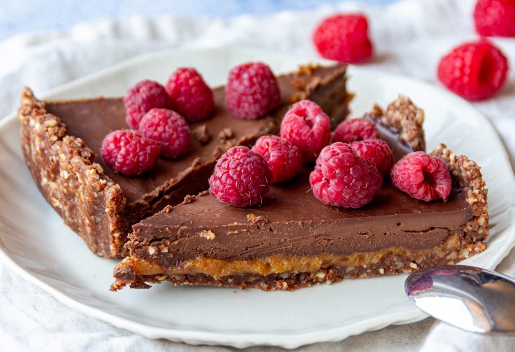 Chocolate Ganache Tart slices
